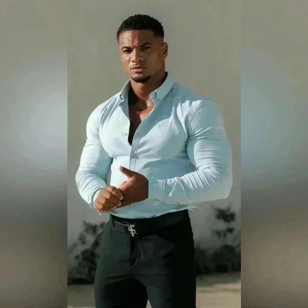 Father Sons stretch Slim Fit button down.